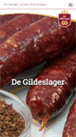 Mobile Screenshot of gildeslager.nl